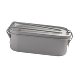 Maxbell Titanium Lunch Box Tableware Snack Box Bento Box for Picnic Travel Household 1200ML with Handle