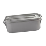 Maxbell Titanium Lunch Box Tableware Snack Box Bento Box for Picnic Travel Household 1200ML with Handle