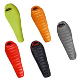 Maxbell Mummy Sleeping Bag Adults Backpacking Comfort Goose Down Camping Sleeping Bag Red