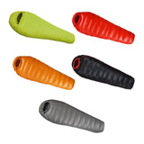 Maxbell Mummy Sleeping Bag Adults Backpacking Comfort Goose Down Camping Sleeping Bag Red
