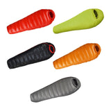 Maxbell Mummy Sleeping Bag Adults Backpacking Comfort Goose Down Camping Sleeping Bag Red