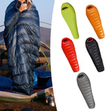 Maxbell Mummy Sleeping Bag Adults Backpacking Comfort Goose Down Camping Sleeping Bag Red