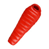 Maxbell Mummy Sleeping Bag Adults Backpacking Comfort Goose Down Camping Sleeping Bag Red