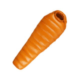 Maxbell Mummy Sleeping Bag Adults Backpacking Comfort Goose Down Camping Sleeping Bag Orange Yellow