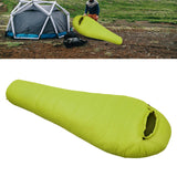Maxbell Mummy Sleeping Bag Adults Backpacking Comfort Goose Down Camping Sleeping Bag Green
