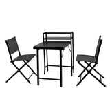 Maxbell Patio Table Set Premium Frame Outdoor Patio Furniture for Garden Porch Yard