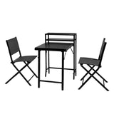 Maxbell Patio Table Set Premium Frame Outdoor Patio Furniture for Garden Porch Yard