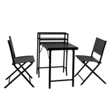 Maxbell Patio Table Set Premium Frame Outdoor Patio Furniture for Garden Porch Yard