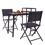 Maxbell Patio Table Set Premium Frame Outdoor Patio Furniture for Garden Porch Yard