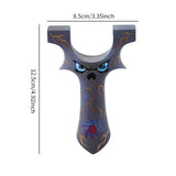 Maxbell Slingshot Titanium Alloy Portable Adults Toys for Game Hiking Outdoor Sports Blue