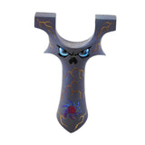 Maxbell Slingshot Titanium Alloy Portable Adults Toys for Game Hiking Outdoor Sports Blue