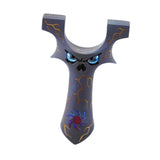 Maxbell Slingshot Titanium Alloy Portable Adults Toys for Game Hiking Outdoor Sports Blue