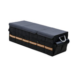 Maxbell Trunk Organizer Luggage Oxford Cloth Cargo Organizer for All Vehicle Car SUV Black