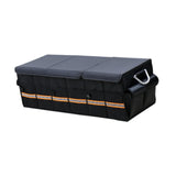 Maxbell Trunk Organizer Luggage Oxford Cloth Cargo Organizer for All Vehicle Car SUV Black
