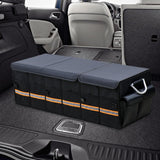 Maxbell Trunk Organizer Luggage Oxford Cloth Cargo Organizer for All Vehicle Car SUV Black