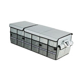 Maxbell Trunk Organizer Luggage Oxford Cloth Cargo Organizer for All Vehicle Car SUV Gray