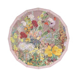 Maxbell Oil Paper Umbrella Strong Compact Folding Umbrella for Anniversaries Walking Pink