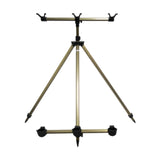 Maxbell Fishing Rod Tripod Tools Folding Tripod Stand Rod Rest for Rivers Lake Ponds
