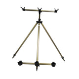 Maxbell Fishing Rod Tripod Tools Folding Tripod Stand Rod Rest for Rivers Lake Ponds