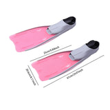 Maxbell Snorkeling Fins Lightweight Long Fins Swimming Fins Diving Fins for Beginner