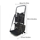 Maxbell Heavy Carrying Backpack Frame Adjustable Shoulder Straps for Trekking Travel