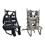 Maxbell Heavy Carrying Backpack Frame Rucksack for Hiking Outdoor Activities Hunting green