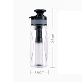 Maxbell Water Purifier Bottle Hand Pump Water Purification for Hiking Travel Camping