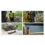 Maxbell Water Purifier Bottle Hand Pump Water Purification for Hiking Travel Camping