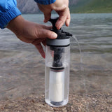 Maxbell Water Purifier Bottle Hand Pump Water Purification for Hiking Travel Camping
