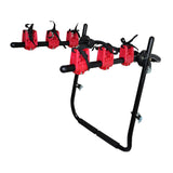 Maxbell 3 Bikes Trunk Mount Rack Bicycle Carrier Rack for Cars Rear Trucks Motorhome with Strap