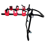 Maxbell 3 Bikes Trunk Mount Rack Bicycle Carrier Rack for Cars Rear Trucks Motorhome with Strap