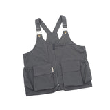 Maxbell Outdoor Camping Vest Photography Vest Barbecue Apron for Adults Yard Picnics Dark Gray