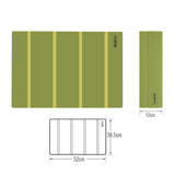 Maxbell Camping Table Mat Folding Silicone Table Cover for Barbecue Beach Countertop Green