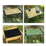 Maxbell Camping Table Mat Folding Silicone Table Cover for Barbecue Beach Countertop Green