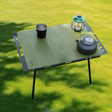 Maxbell Camping Table Mat Folding Silicone Table Cover for Barbecue Beach Countertop Green