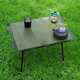 Maxbell Camping Table Mat Folding Silicone Table Cover for Barbecue Beach Countertop Green