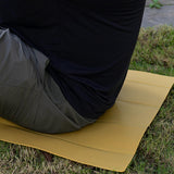 Maxbell Camping Table Mat Folding Silicone Table Cover for Barbecue Beach Countertop Khaki