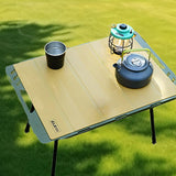 Maxbell Camping Table Mat Folding Silicone Table Cover for Barbecue Beach Countertop Khaki