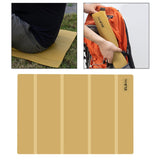 Maxbell Camping Table Mat Folding Silicone Table Cover for Barbecue Beach Countertop Khaki