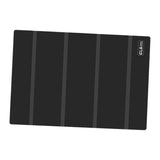 Maxbell Camping Table Mat Folding Silicone Table Cover for Barbecue Beach Countertop Black