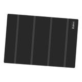 Maxbell Camping Table Mat Folding Silicone Table Cover for Barbecue Beach Countertop Black