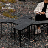 Maxbell Camping Table Beach Table Compact Outdoor Table for Garden Backyard Black