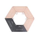 Maxbell Camping Table Beach Table Compact Outdoor Table for Garden Backyard Black