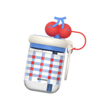 Maxbell 650ml Gift Creative Cherry Water Bottle for Sports Outdoor Activities Hiking