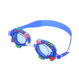 Maxbell Kids Swim Goggles Adjustable Silicone Strap Swimming Glasses for Girls Beach Dark Blue