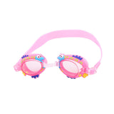 Maxbell Kids Swim Goggles Adjustable Silicone Strap Swimming Glasses for Girls Beach Pink