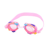 Maxbell Kids Swim Goggles Adjustable Silicone Strap Swimming Glasses for Girls Beach Pink