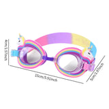 Maxbell Kids Swim Goggles Child Soft Silicone Girls Cute Children's Swimming Goggles