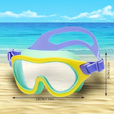 Maxbell Swimming Goggles Portable Swim Glasses for Long and Short Hair Kids Children