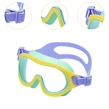 Maxbell Swimming Goggles Portable Swim Glasses for Long and Short Hair Kids Children